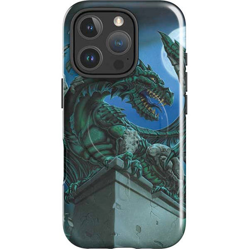 The Green Dragon by Ed Beard Jr iPhone 16 Pro Magsafe Impact Case